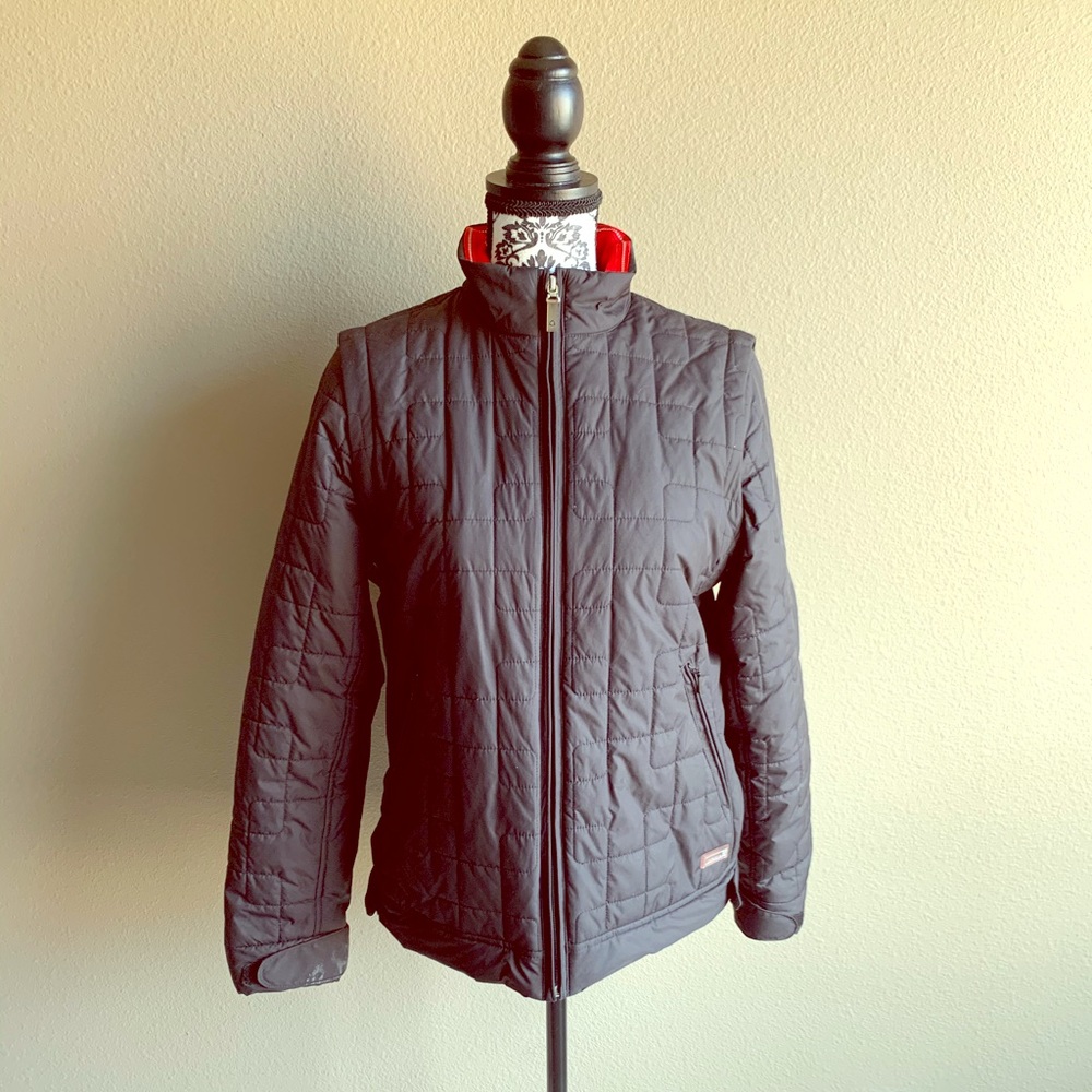Liz Claiborne Black Puffer Coat